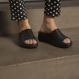 ECCO WOMEN'S FLOWT LX WEDGE SANDAL SLIDE